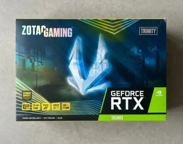 Placa de Vídeo Zotac GeForce RTX 3080 Trinity
