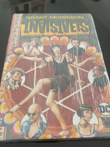HQ Os Invisíveis - Edição de Luxo Livro 2 - Grant Morrison - Lacrado