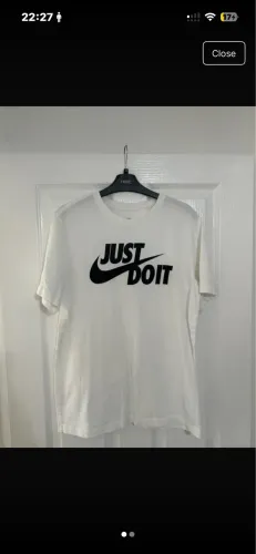 Camisa Just do it branca