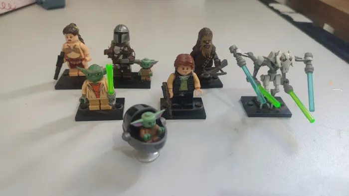 Lego star Wars vários personagens