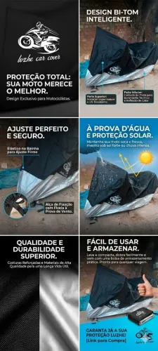 Capa para cobrir moto