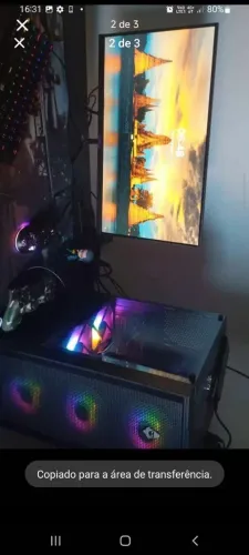 Setup gamer compoeto!! 
