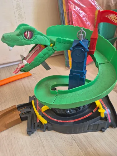 Pista Hot Wheels Ataque Da Cobra Original - Mattel Fnb20