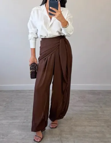 VENDO Calça Aladim com Lenço sobreposto