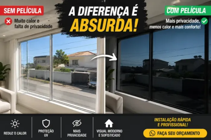 Película fumê: mais privacidade e menos calor na sua casa
