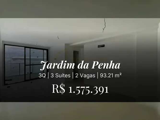 Apartamento em Jardim da Penha: 3 Suítes e Alto Padrão de Acabamento