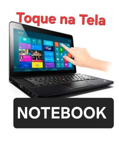 NOTEBOOK i5 COM TELA TOUCHSCREEN HD SSD 240GB VEJA AS FOTOS