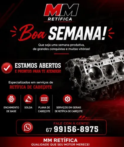 Mm retífica de cabeçote