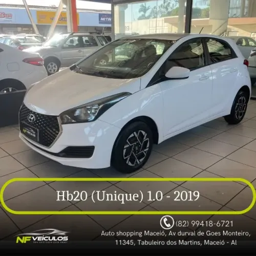 Hyundai HB20 Unique 1.0 Flex 12V Mec. 2019