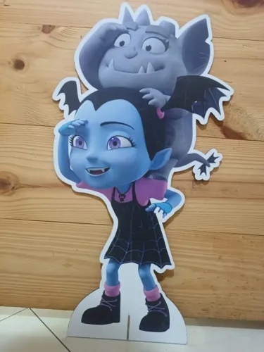 Kit Display MDF Vampirina e Gregoria - Decoração Infantil para Festa e Vitrine