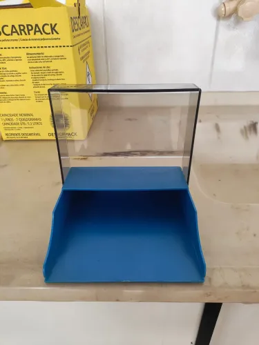 Porta guardanapo acrílico 