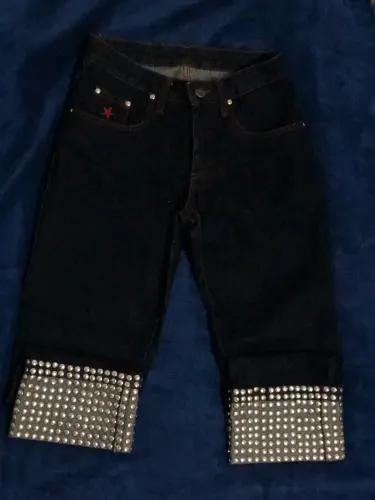 calça capri y2k da guaraná anos 2000