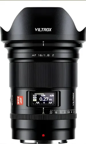 Lente Nikon Viltrox 16mm f1.8 - Seminova