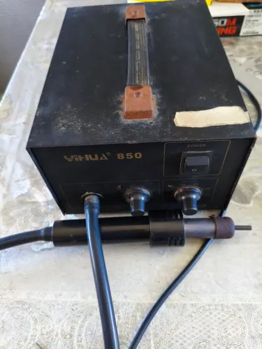 Estação de Ar Quente Yihua 850 (220V) - Testada e Funcionando!