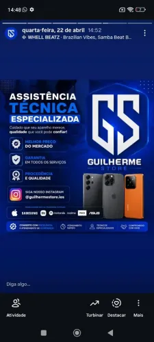 Conserto de celular