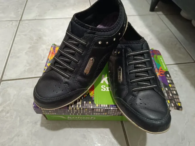 Tênis Kolosh Livorno Preto 40 Unisex