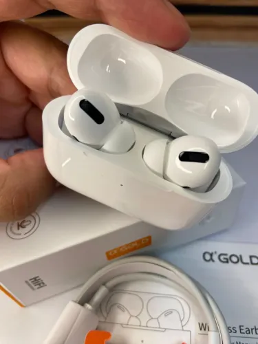 Fone de ouvido Bluetooth Wirelles Branco 5.3 FN-BR3 A?Gold Plus an2