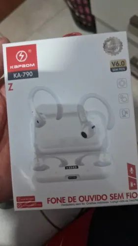 Fone de ouvido sem fio