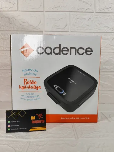 Sanduicheira Cadence Click 800v 220v - NOVA