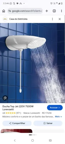 Ducha ELETRONICA TOP JET