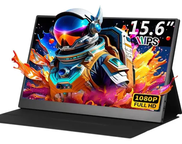 Monitor Gamer Portátil 15.6 1080p Fhd Ips Com Hdmi Usb