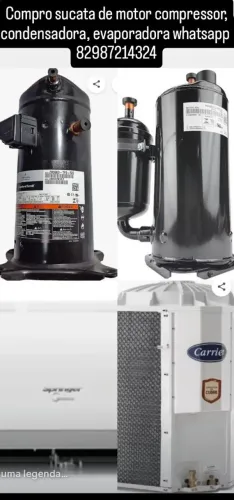 Ar condicionado de todo tipo e motores leia a descrição