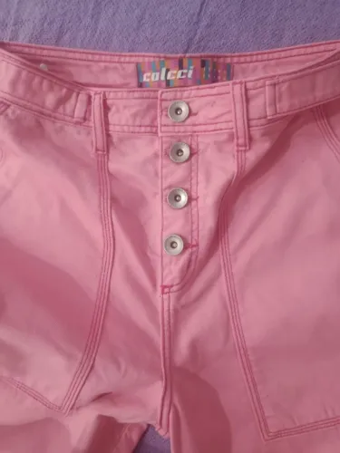 Calça Colcci, Rosa, tamanho 40