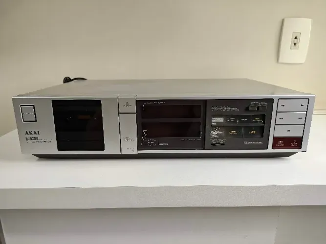Akai HX-R44 - Tape Deck Stereo Auto Reverse - Dolby B/C - Metal - Funcionando