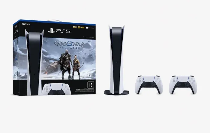 PS5 EDIÇÃO GOOD OFF WAR RAGNAROK, 2 CONTROLE
