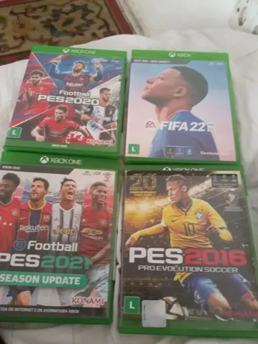Fifa 22, Fc 26, Pes 20 e Pes 21