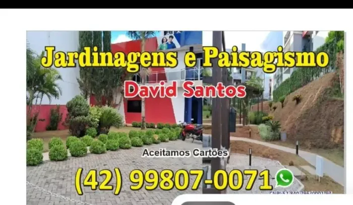 Jardinagens e Paisagismo David Santos 