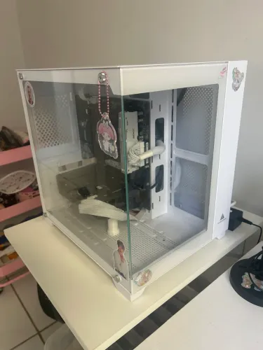 Gabinete Aquário Branco mATX
