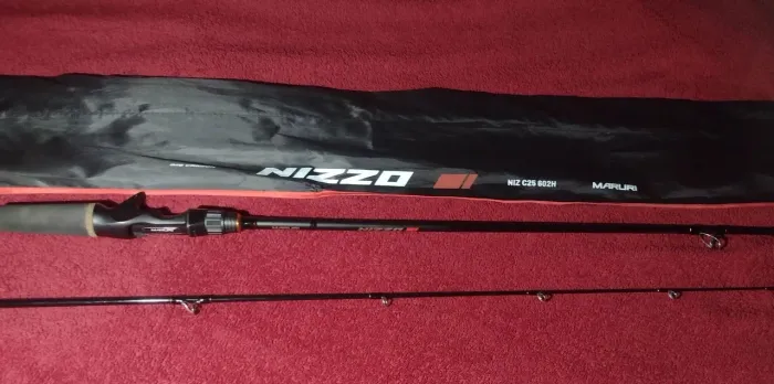 Vara de pesca para carretilha maruri nizzo 12-25 lbs 1,83 m