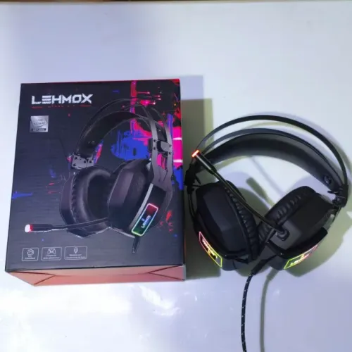 Fone Gamer Lehmox Ley-2306 Para Pc Xbox Ps4 Ps5- Muito Top