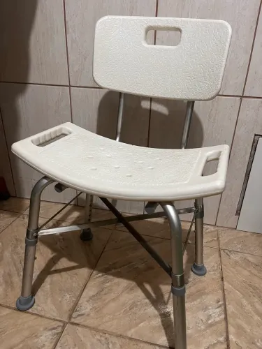 Banco para banho com encosto