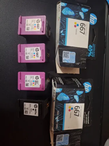 Vendo Cartuchos Vazios HP667 e 667XL