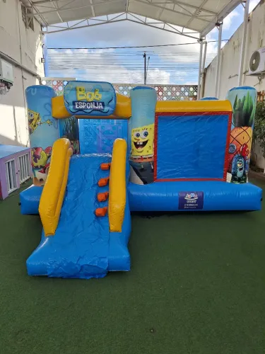 VENDO INFLÁVEL MULTIPARK BOB ESPONJA NOVO