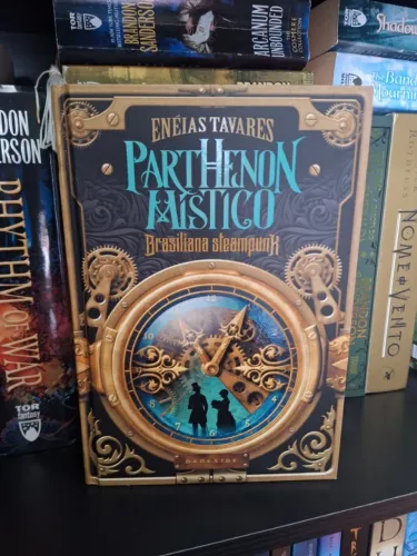 Livro Parthenon Místico - Autor Enéias Tavares - Darkside - Literatura Brasileira