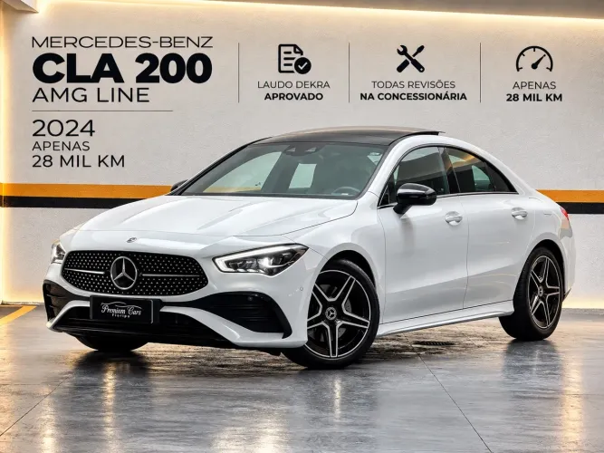 Mercedes-Benz CLA-200 1.3 TB 16V 163cv Aut. (híbrido) 2024