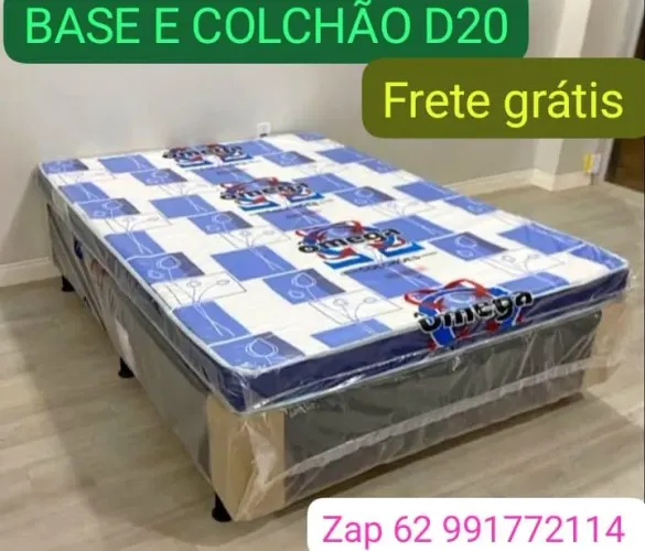 Lançamento colchão + Base CASAL BARATO