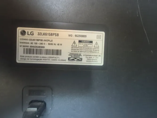 Tv smart 32 polegadas LG