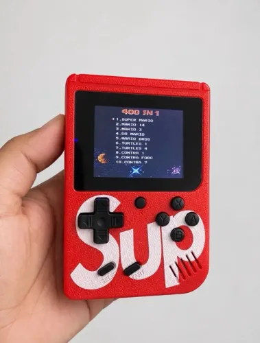 Mini Game Retrô Portatil Nintendo 400 Jogos Antigos Anos 80 Ming