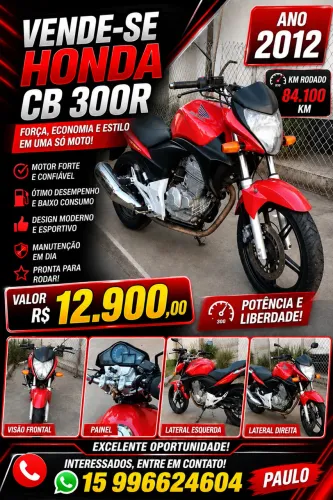 Vendo Cb 300 R