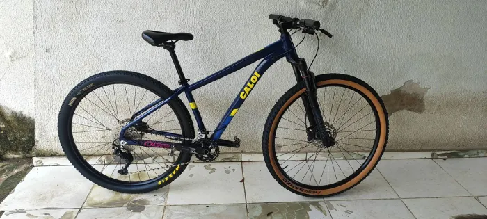Caloi Explorer Expert Tam 15 - Upgrade RockShox Recon + Cubos ARC (Deore 2x10)