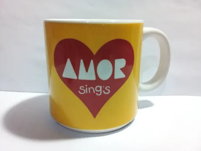Porta-Trecos Paçoca Amor Sing?s - Tok & Stok - Porcelana