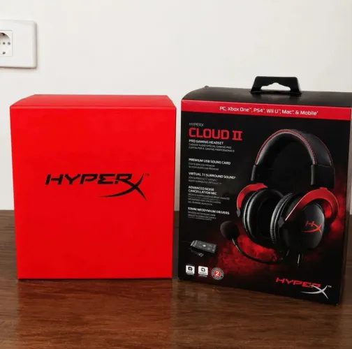 Headset HyperX Cloud Il original, funcionando perfeitamente.