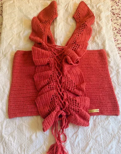 Blusa crochê 