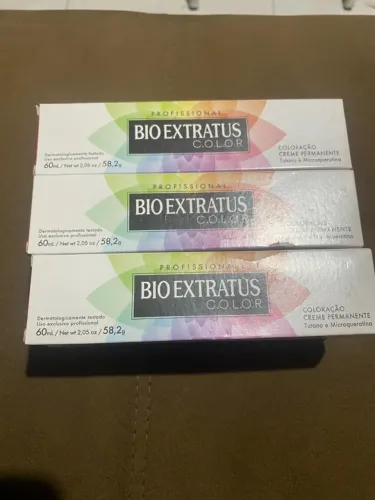Coloração creme permanente profissional Bioextratus