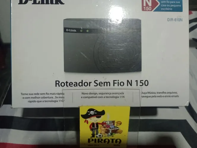 Roteador Dlink N150 Sem Uso