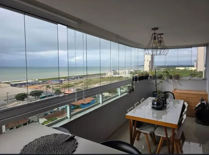 APS- Apto frente sol da manhã com 2 quartos em Praia de Itaparica - Vila Velha - ES